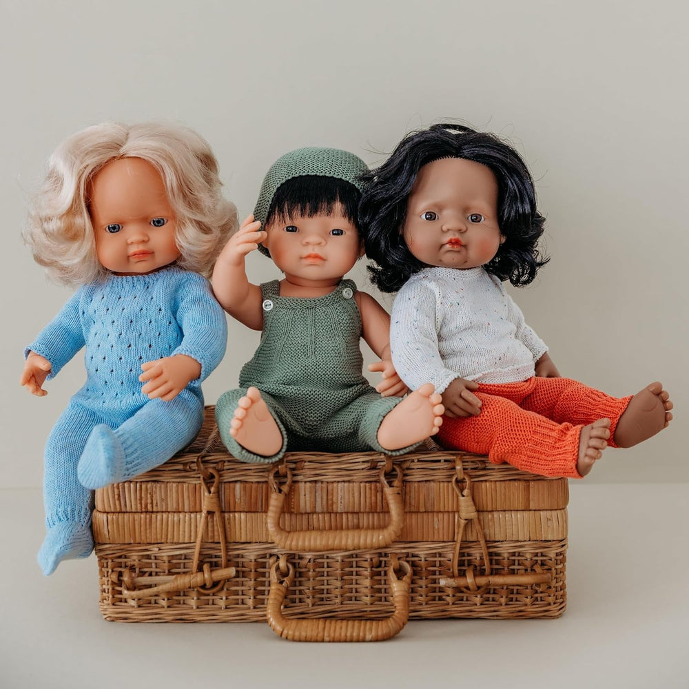 Miniland Babypuppe asiatischer Junge 38cm-31055