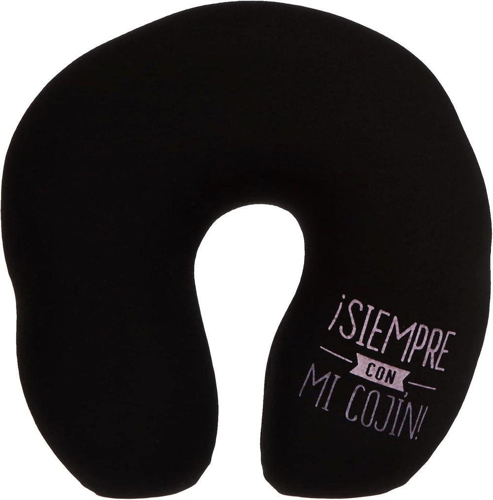 LAG VO1126- Almohada De Viaje, 26 Cm, Culoare Rosa, Negro Y Azul Multicolor O mărime Perne calatorie Naty Shop Titlu implicit