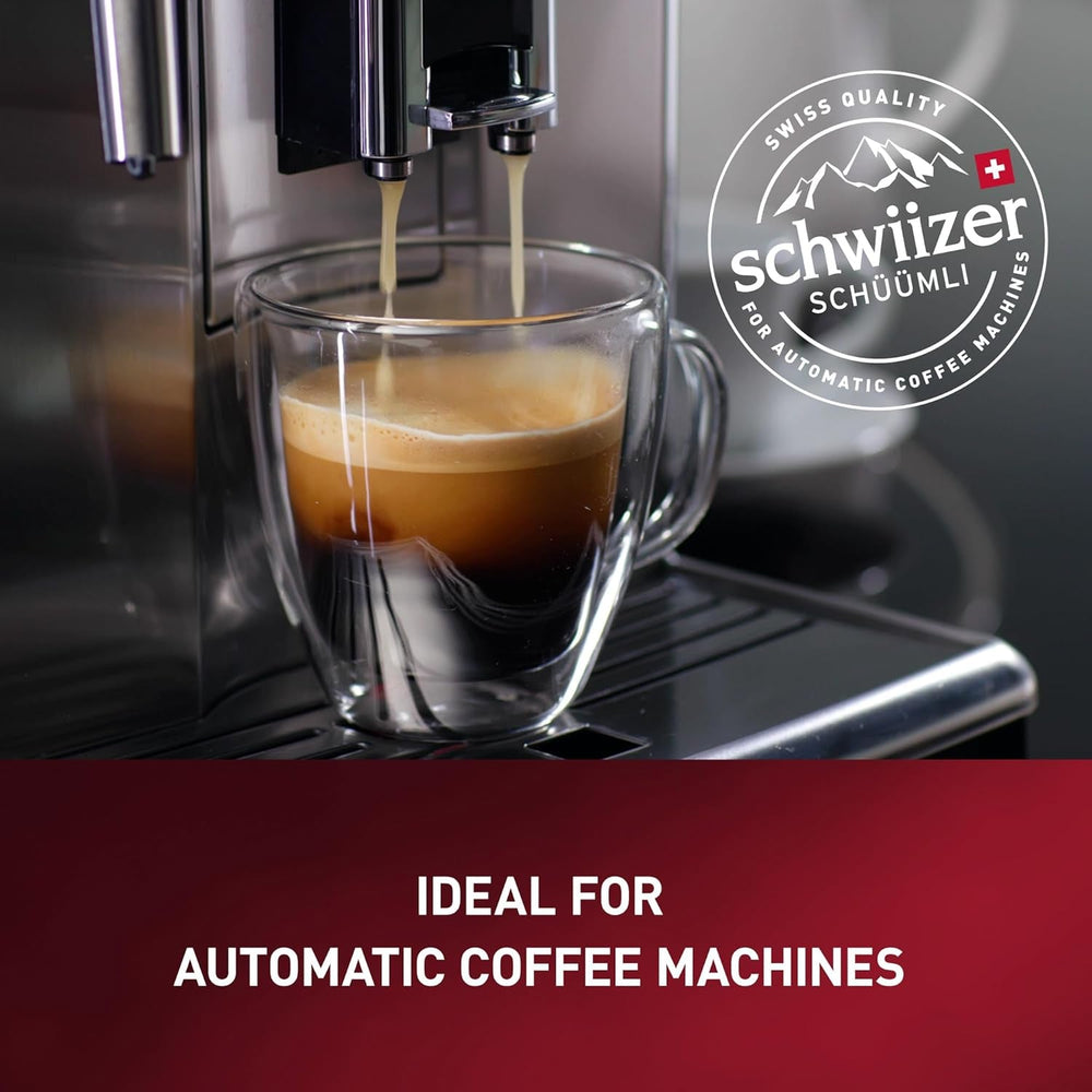 Boabe de cafea Schwiizer Schüümli prăjire medie, Crema 1kg - Intensitate 3/5 - Certificat UTZ (Pachet de 4)