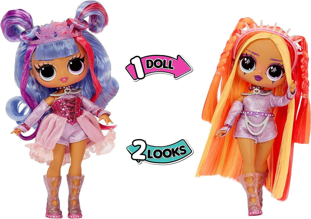 LOL Surprise Tweens Surprise Swap Series - Buns-2-Braids Bailey - Păpușă la modă cu peste 20 de surprize, inclusiv cap de styling și accesorii și ținute fantastice - pentru copii cu vârsta de 4 ani și peste