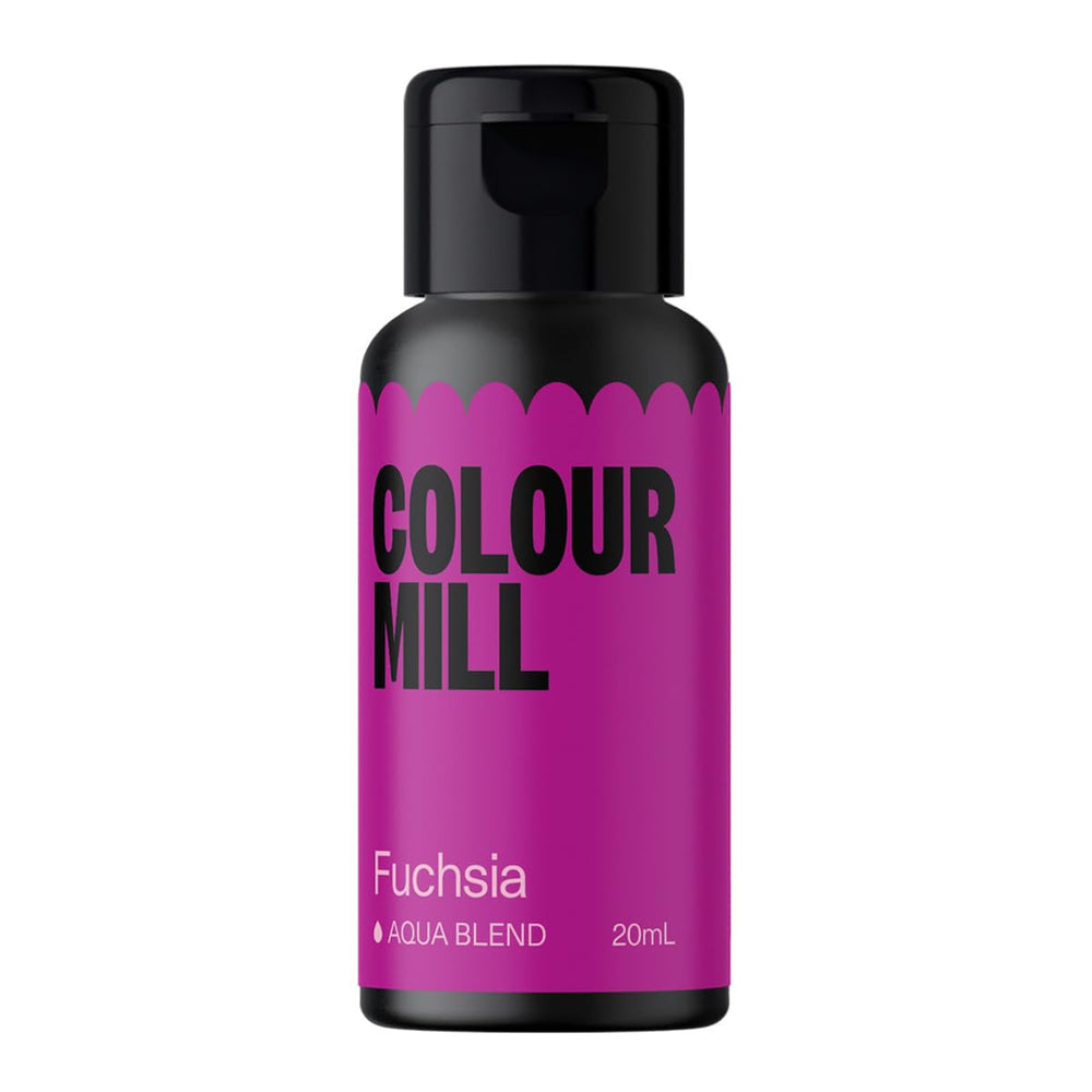 Colorant alimentar pe bază de apă Colour Mill Aqua Blend Burgundy - Foarte intens, concentrat, vegan - 20 ml