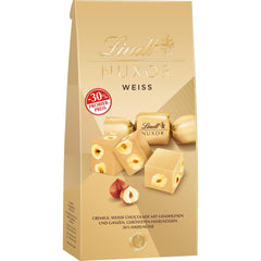 Ciocolată Lindt NUXOR alba cremoasă cu alune prăjite întregi, 103 grame Naty Shop Default Title