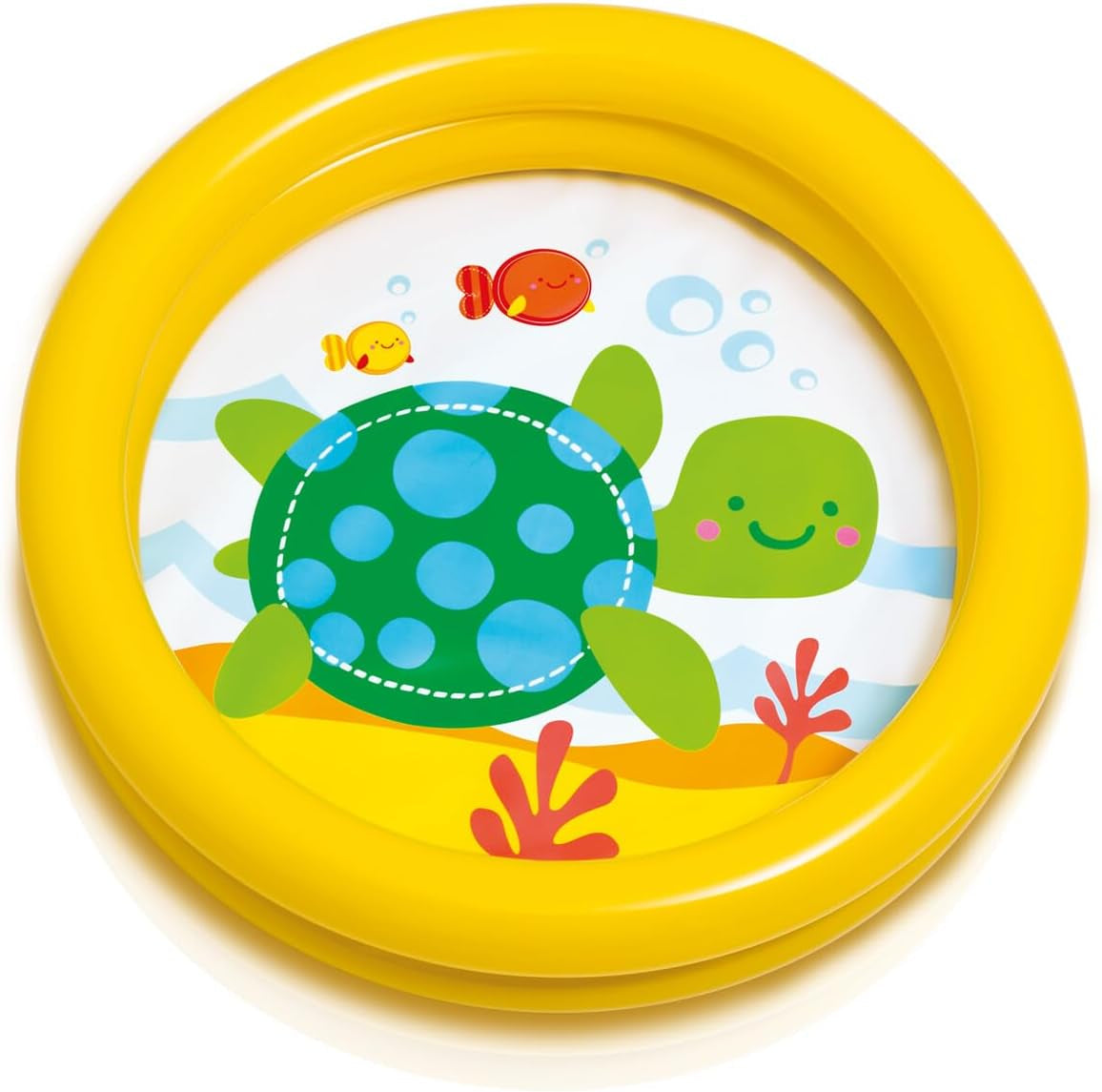 Intex 59409NP - Piscină gonflabilă pentru bebeluși cu imprimeu animal, 1 bucată, vinil, multicoloră, 61x15 cm