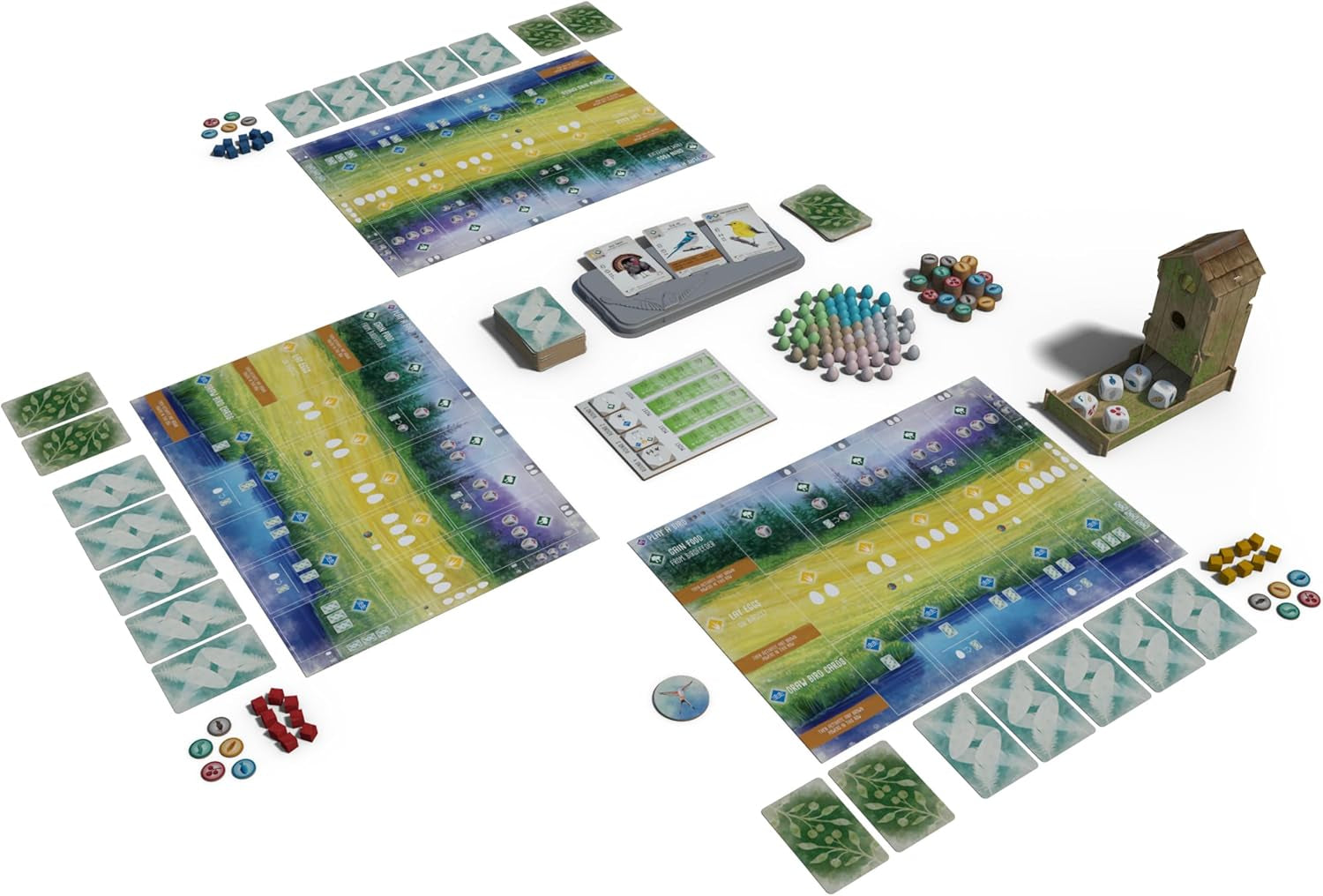 Feuerland Spiele 104-146-901 63558 Wingspan Board Game German Edition - Kennerspiel des Jahres 2019 (Premiul criticii)