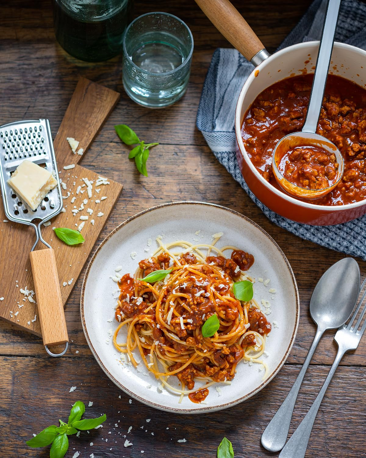 MAGGI Fix für Spaghetti Bolognese, Würzmischung, 100% natürliche Zutaten, für 3 Portionen, 1er Pack (1 x 36g Packung)