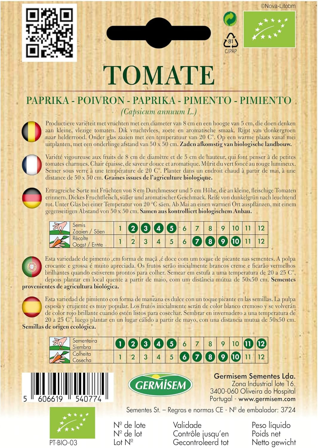 Paprika Tomate