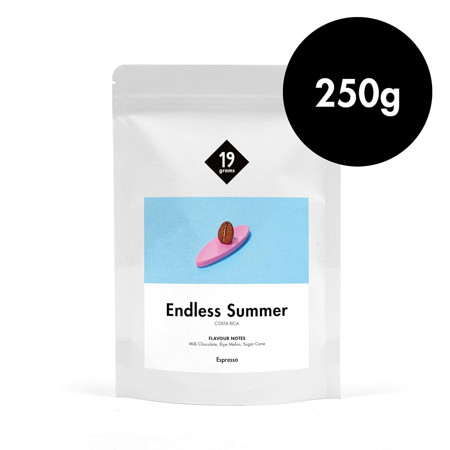 'Endless Summer' Espresso | Costa Rica | ganze Bohnen | frisch geröstet | 100% Arabica Kaffeebohnen | specialty coffee | 19grams Kaffeerösterei (250g)