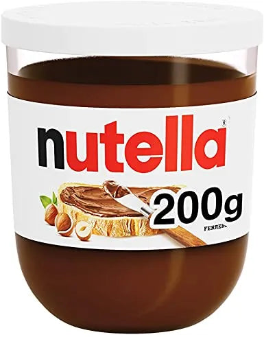 Crema tartinabila de alune de padure cu cacao Nutella Glazuri si Decor Naty Shop 200 grame