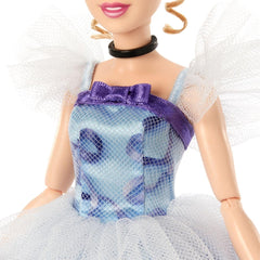 Mattel Disney Prinzessin Cinderella Geburtstag Sammelfigur Modepuppe, inspiriert vom Disney-Film, Geschenke für besondere Anlässe für Kinder und Sammler, JCR78, [Mehrfarbig]