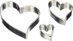 Set de forme pentru biscuiți Städter 002128 Love, 3 piese
