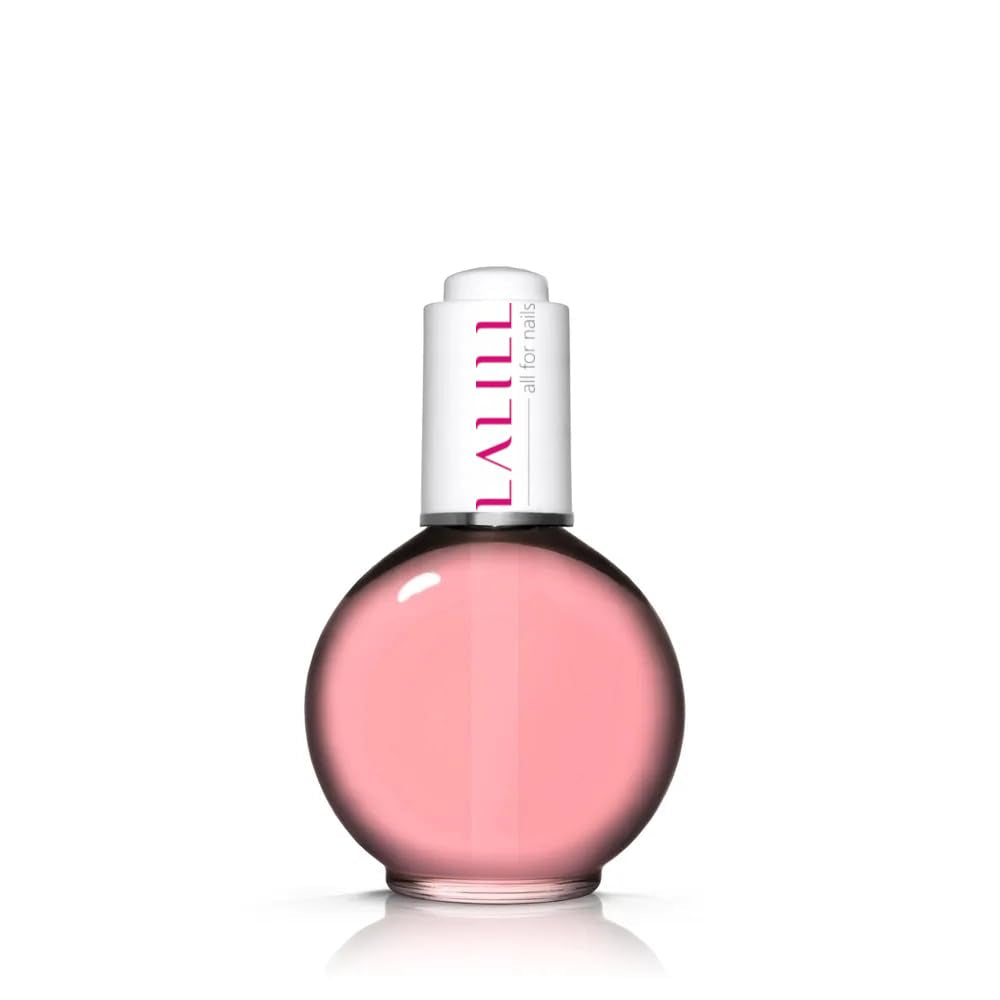 LALILL Nail Cuticle Oil 75Ml - Himbeere Nagelpflegeöl - Nagelöl Pflege Für Nägel Nagelhaut - SPA Maniküre Naildesign Hände - Vegan - Mit Pipette