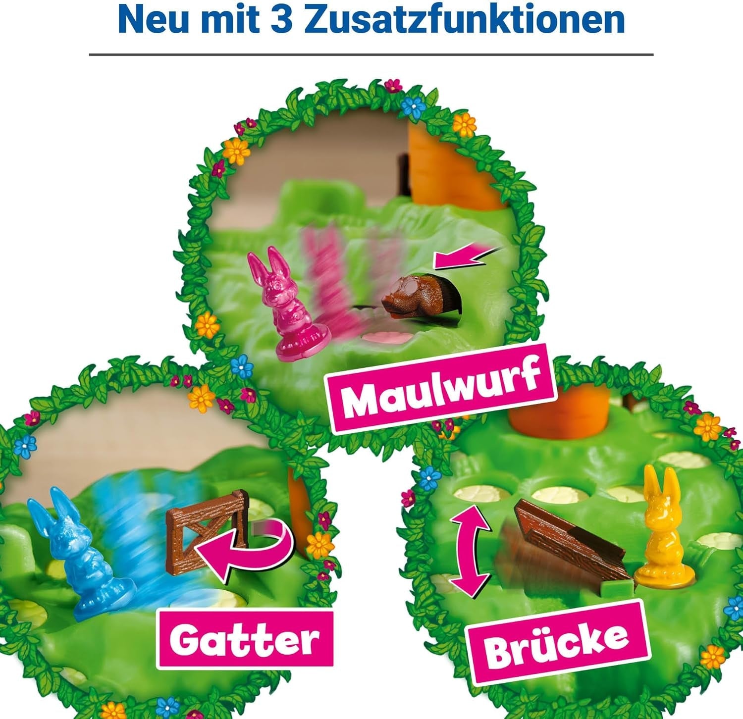 Jocuri pentru copii Ravensburger 22343 - Lotti Karotti - Joc de curse pentru 2 până la 4 jucători, joc pentru copii de la 4 ani - Cadouri de ziua de naștere