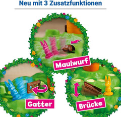 Jocuri pentru copii Ravensburger 22343 - Lotti Karotti - Joc de curse pentru 2 până la 4 jucători, joc pentru copii de la 4 ani - Cadouri de ziua de naștere