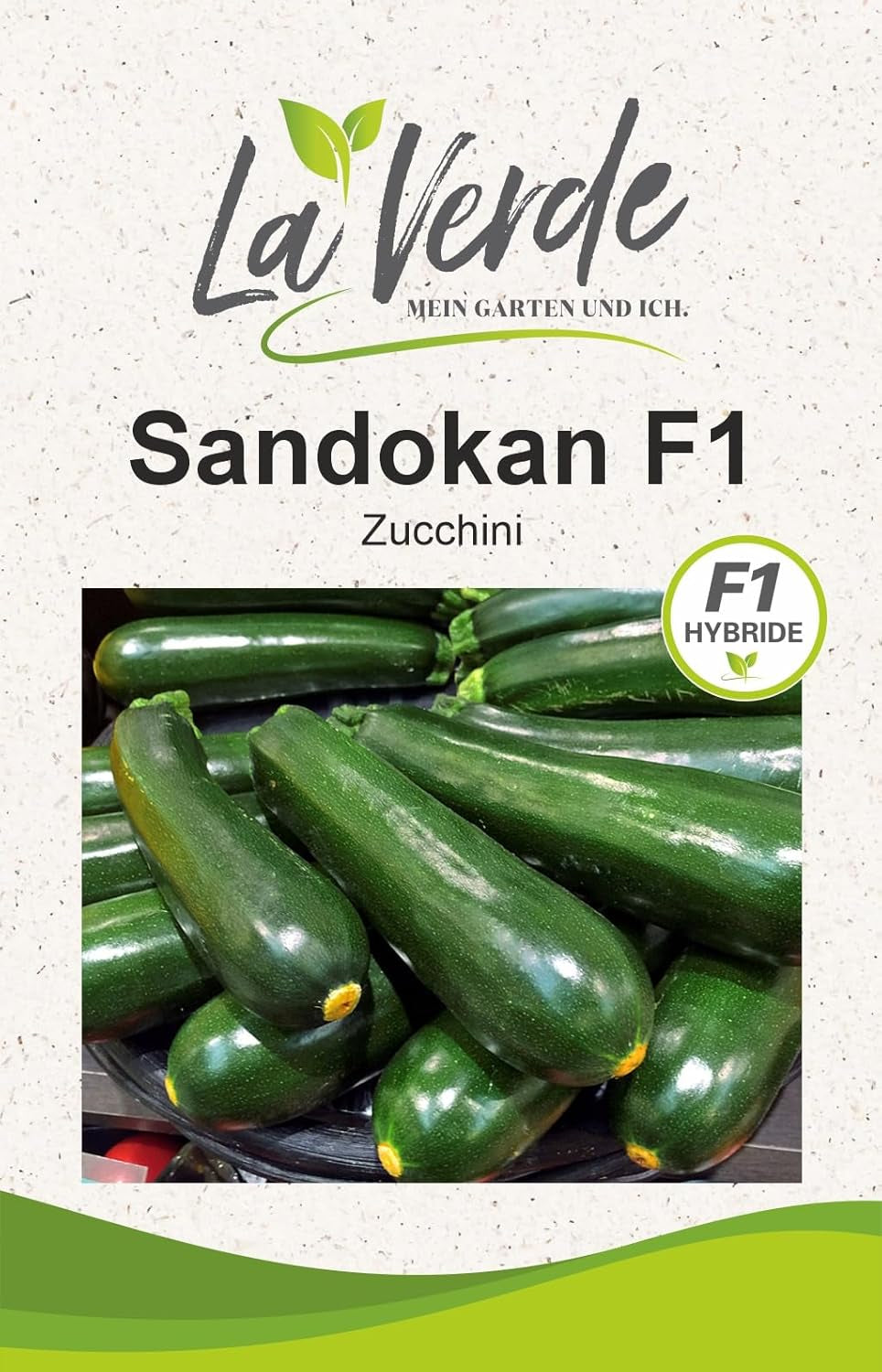 La Verde MEIN GARTEN UND ICH. Gold Rush Zucchini Samen Für Ca. 8–10 Pflanzen, Fruchtgemüse, Saftig Und Aromatisch, Saatgut Ohne Gentechnik