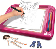 Lisciani - BARBIE - Modezeichnungen Atelier, mit enthaltener Puppe - Kreativspiel für Kinder ab 4 Jahren - Lernen Sie mit BARBIE zu zeichnen - Hergestellt in Italien