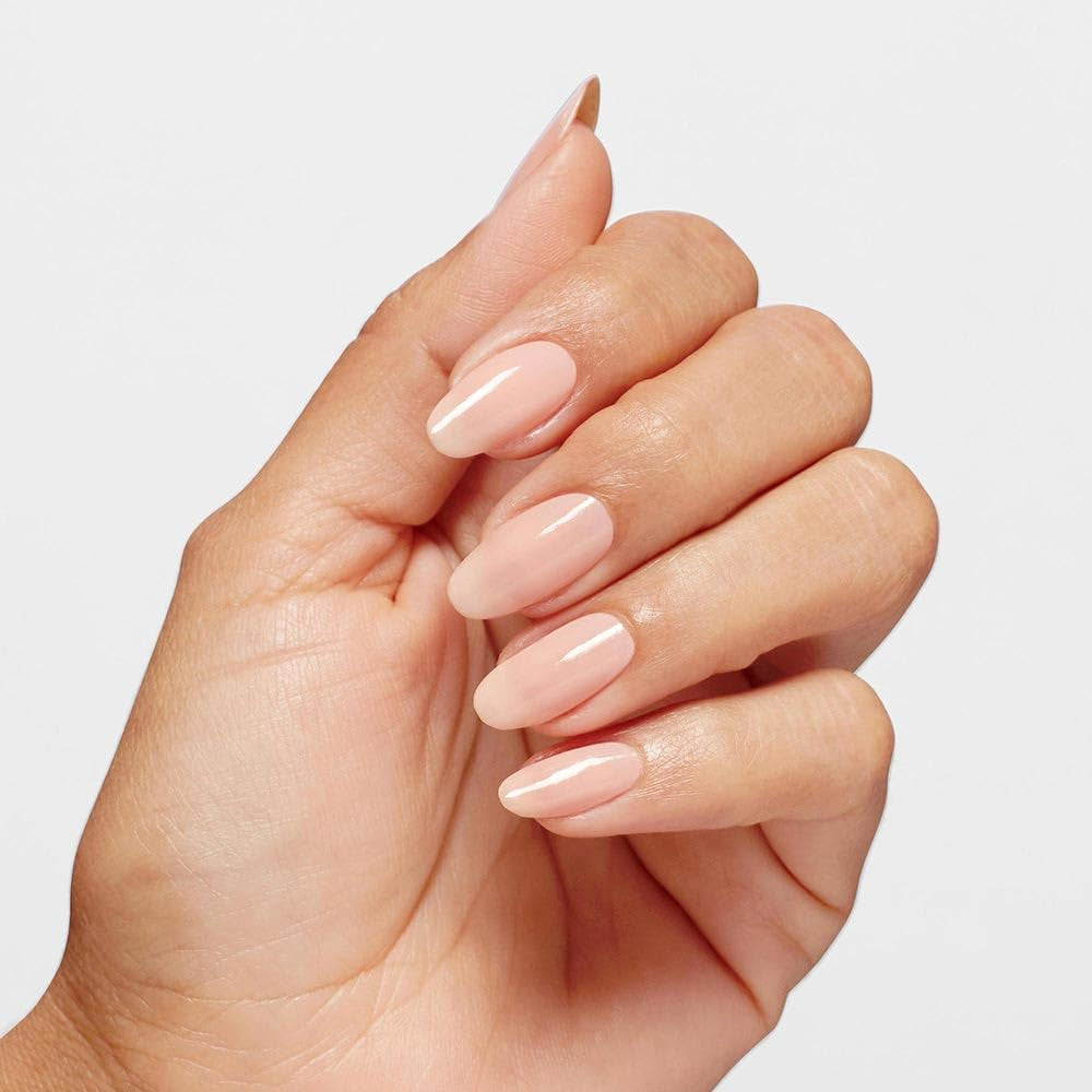 Oja OPI Nail Lacquer Nude Shades – Oja cu uscare rapidă, rezistentă la ciobire și de lungă durată – durează până la 7 zile – cu pensulă ProWide extra-lată