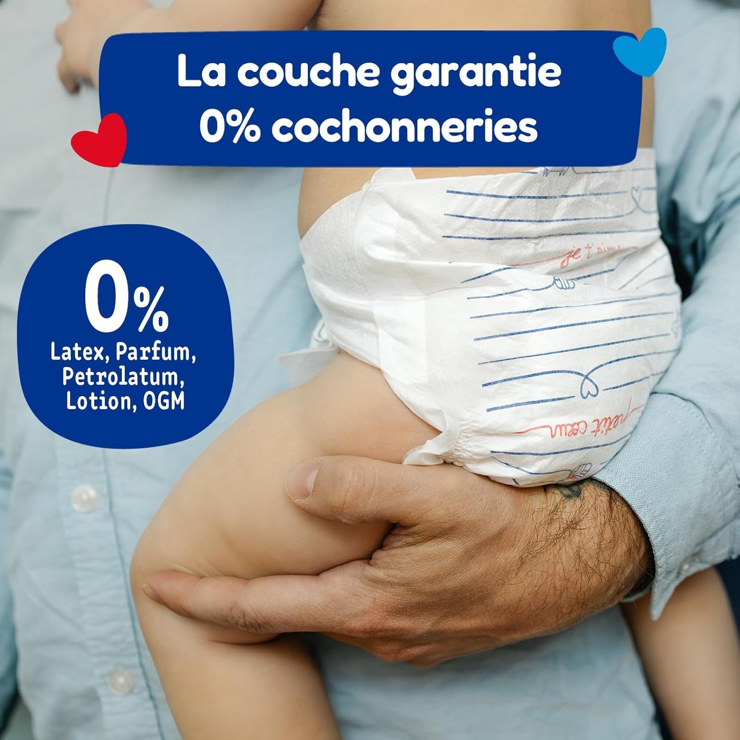 Scutece, mărimea 3 (4-9 kg) – sănătoase și extrem de absorbante – etanșe 12 ore – fără substanțe nedorite – fabricate în Franța – preț accesibil – 150 de scutece de unică folosință