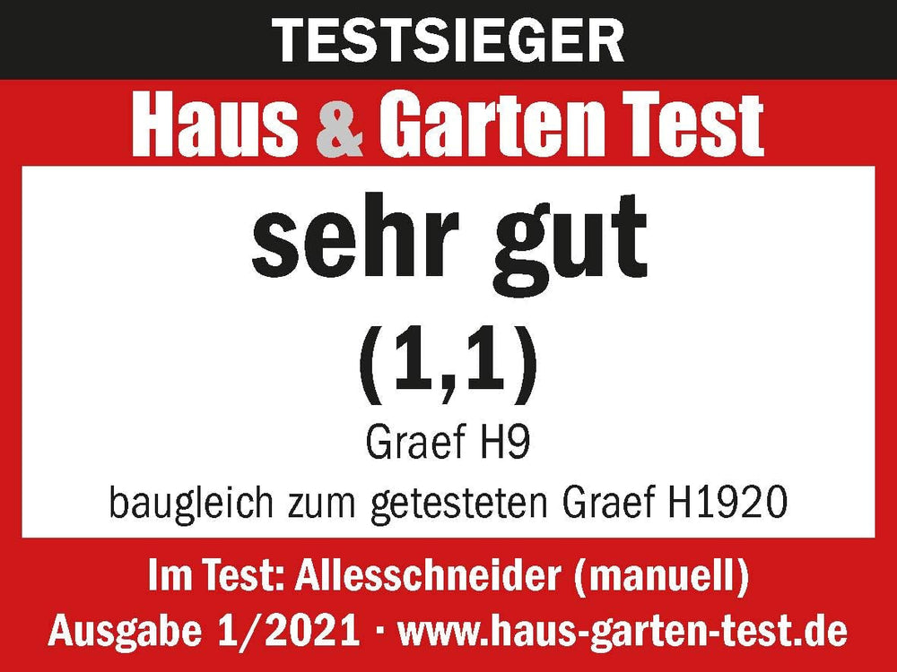 GRAEF Feliator manual H9, argintiu Rasnite si Feliatoare Naty Shop