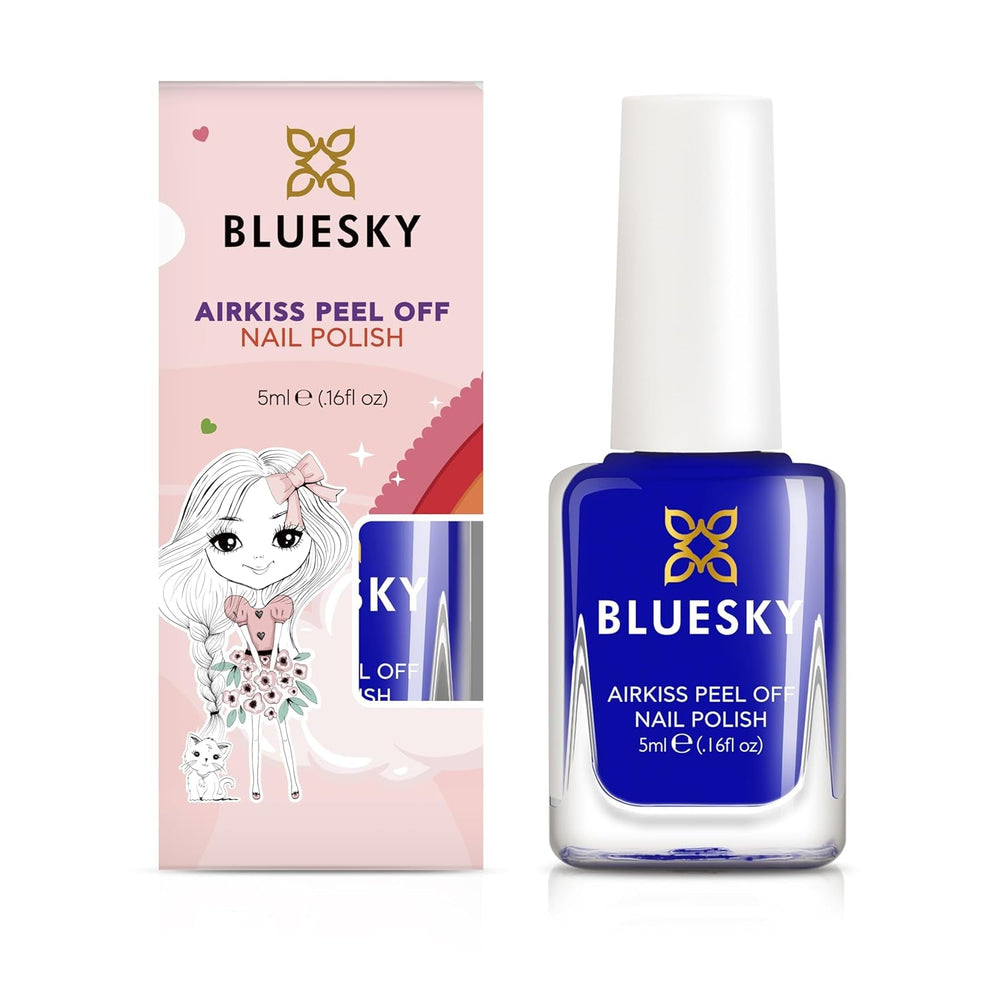 Oja pentru unghii BLUESKY Kids – Oja pentru unghii pentru copii, decojibilă, pe bază de apă, fără solvenți, ușor de îndepărtat, 5 ml (Disco Time)