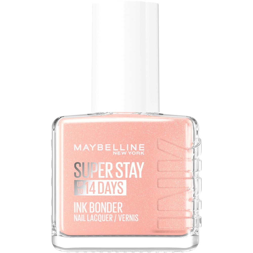 Oja Maybelline New York Super Stay Ink Bonder 955 Twinkle Toes – ojă de lungă durată pentru unghii puternice și culoare intensă, 12,3 ml