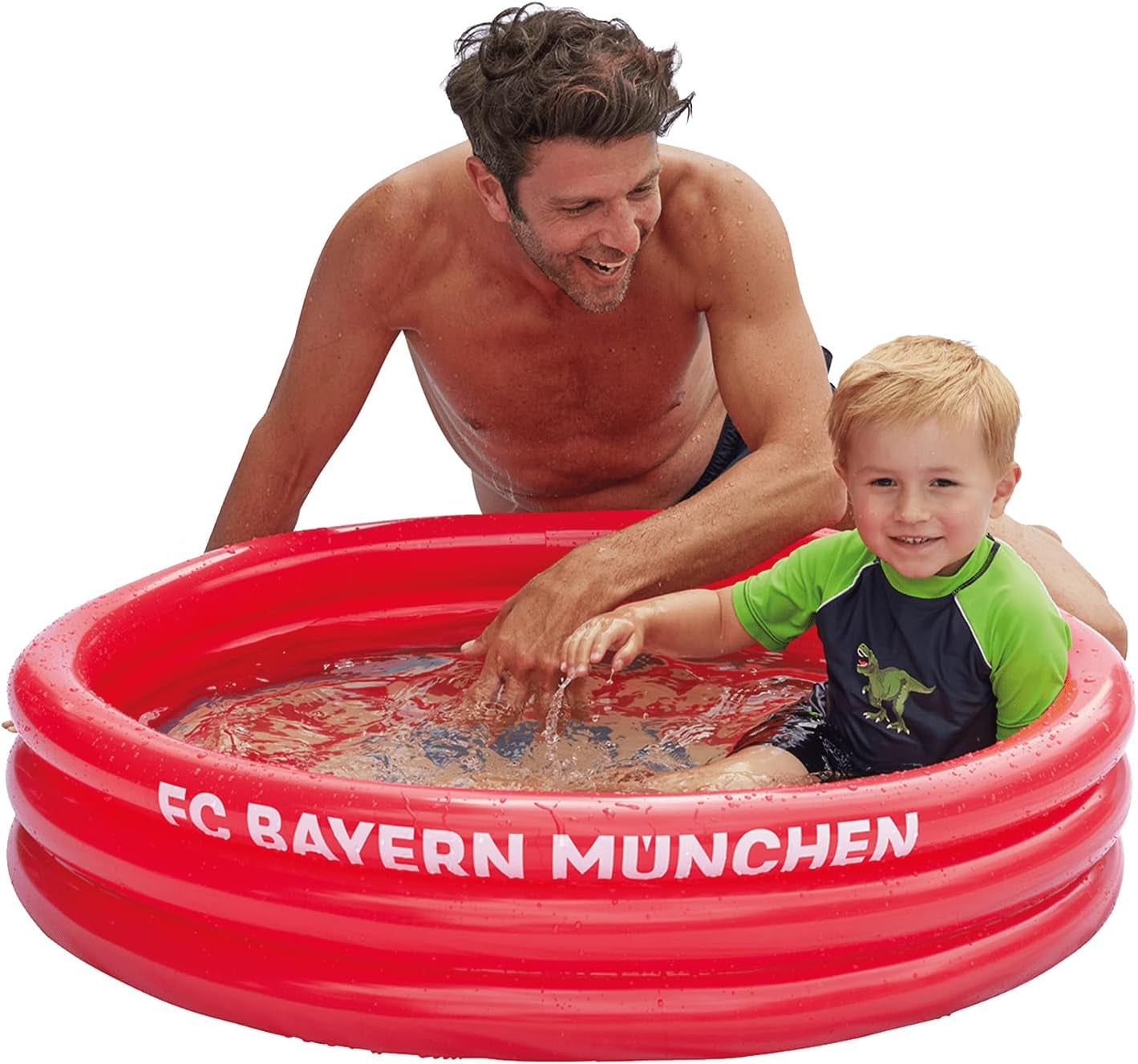 FC Bayern München | Bazin pentru copii | Bazin mic | Roșu | Fotbal
