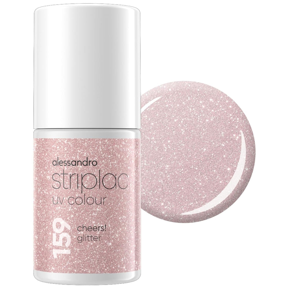 Oja UV alessandro Striplac Classic Rosy Wind – Delicată și de lungă durată – Îndepărtare ușoară datorită tehnologiei de îndepărtare peel-off – Vegană și cruelty-free – 8 ml