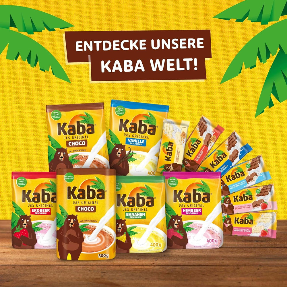 Ciocolată Kaba cu lapte integral și cremă de lapte, tabletă de ciocolată umplută, tabletă de 90 g, ciocolată care se topește în gură cu cremă ușoară de lapte și aromă originală Kaba (pachet de 2)
