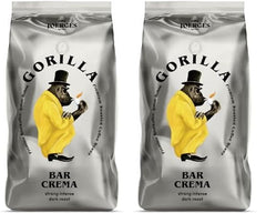 Joerges Kaffee ganze Bohnen Espresso  Bar Crema, 1 kg (Packung mit 2)