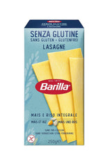Lasagna fără gluten Barilla Paste, făcută din porumb și orez delicios, perfectă pentru persoanele cu boală celiacă sau intoleranță la gluten, pachet de 10 (10 x 250 g)