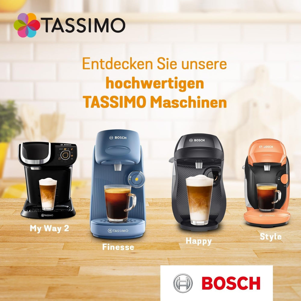 Capsule Tassimo Tea Time Ceai verde cu mentă, 5 x 16 paduri, 80 capsule de ceai