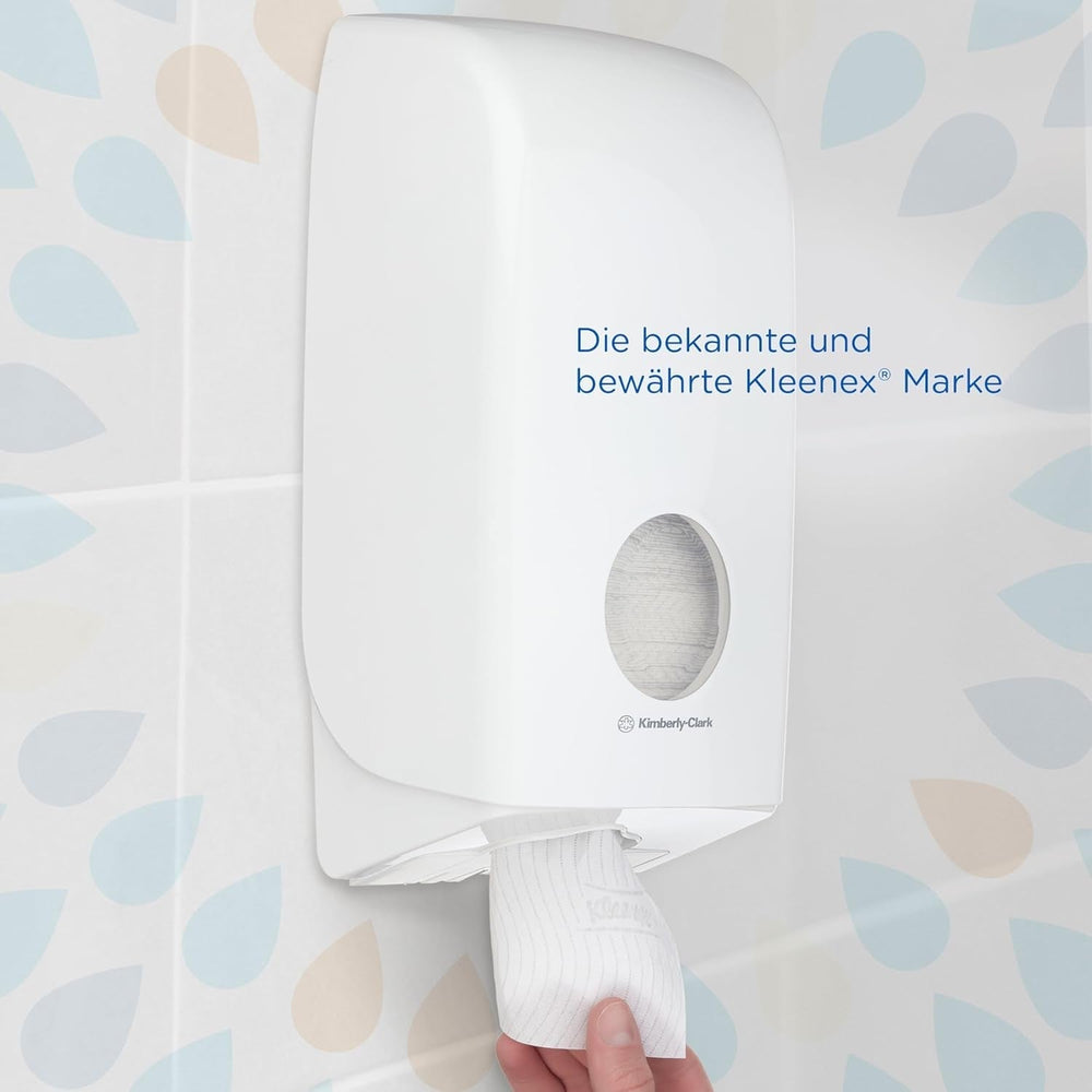 Hârtie igienică Kleenex cu o singură foaie 8408, hârtie igienică cu 2 straturi în pachete vrac, Fabricată din hârtie certificată Fsc, 36 pachete X 200 foi (7.200 foi)