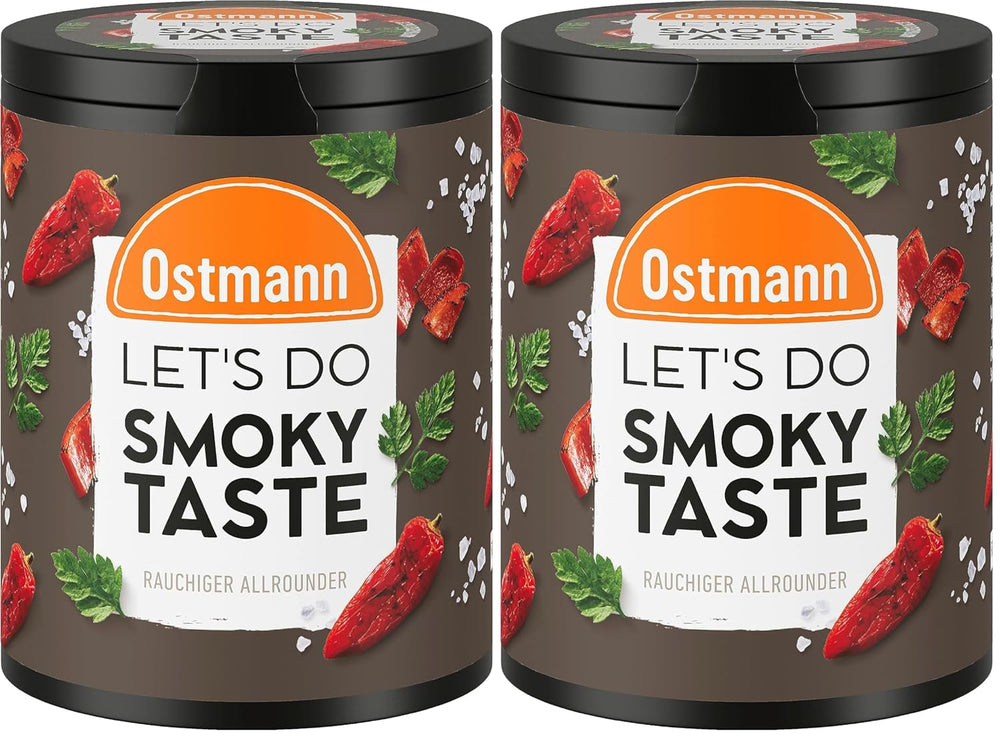 Ostmann Gewürze - Let's Do Fisch Allrounder | Gewürzsalz für Bratfisch, Flammlachs und Meeresfrüchte | Würziger Allrounder mit Senf, Zitrone und Dill | 85 g in recyclebarer Metalldose