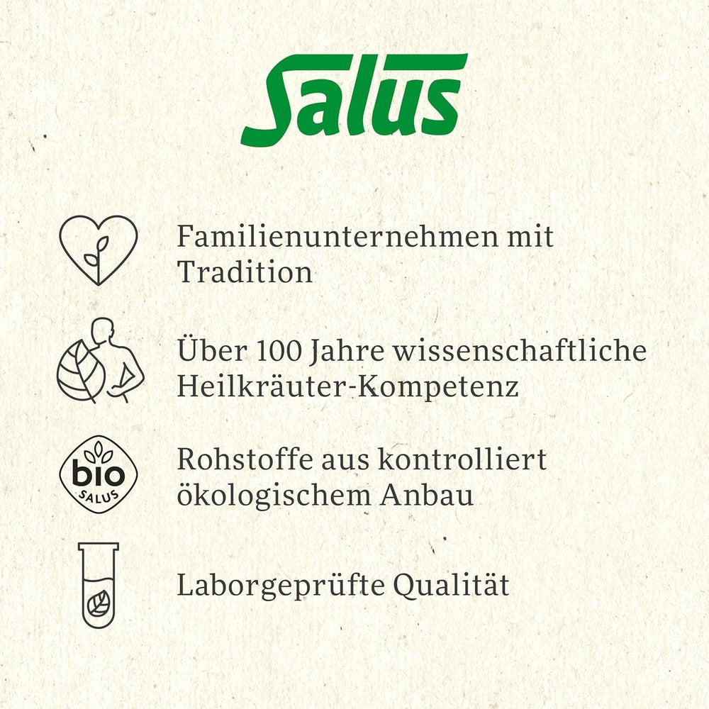 Salus - Ceai Krafttier - Pisica liniștită - 1X 15 pliculețe filtru (28,5 g) - Ceai de plante mentolat cu ashwagandha - organic