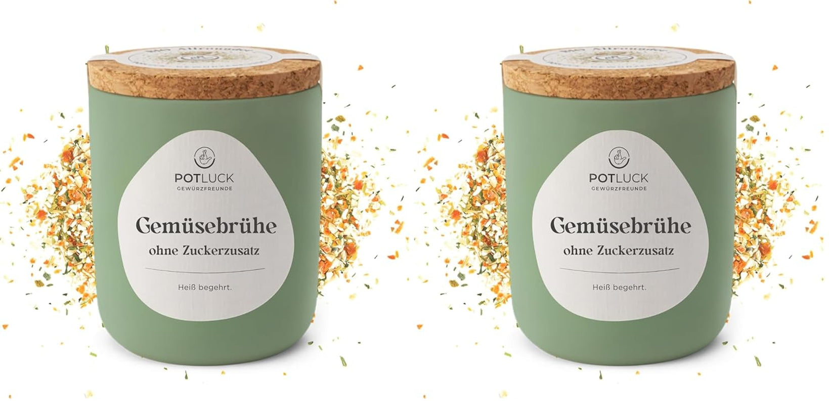 Potluck | Stullen Spice | Gewürzzubereitung im Keramiktopf | 60 g | Vegan, glutenfrei und mit natürlichen Inhaltsstoffen