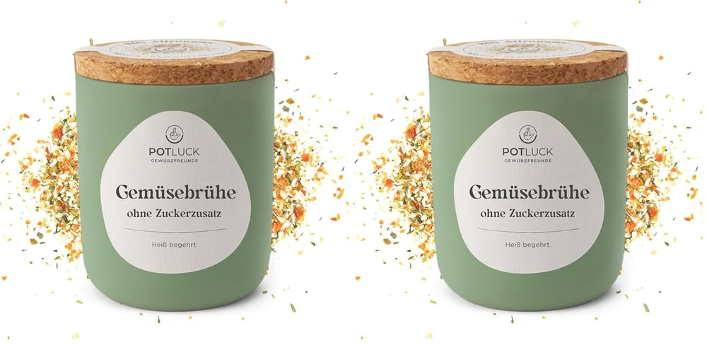 Potluck | Stullen Spice | Gewürzzubereitung im Keramiktopf | 60 g | Vegan, glutenfrei und mit natürlichen Inhaltsstoffen