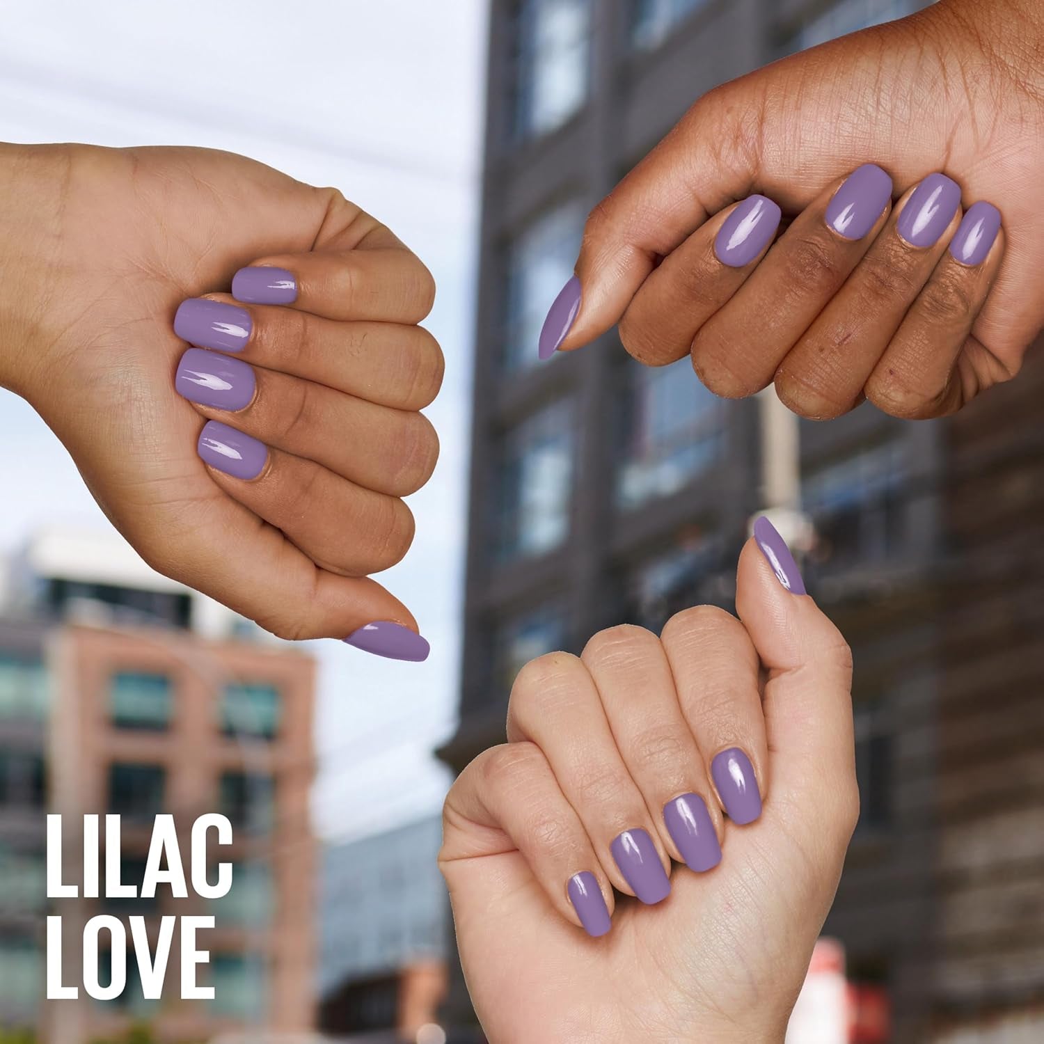 Oja Maybelline New York Super Stay Ink Bonder 945 Lilac Love – ojă de lungă durată pentru unghii puternice și culoare intensă, 12,3 ml