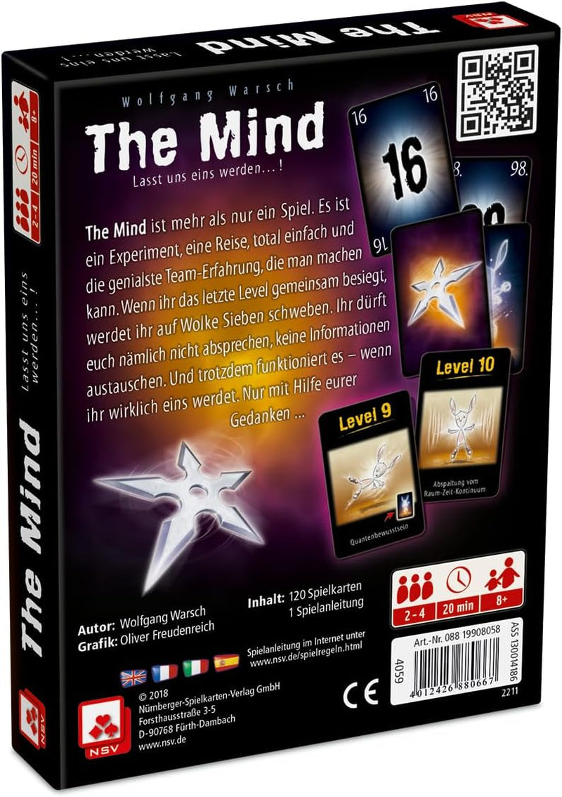 NSV - 4059 - THE MIND - Joc de cărți