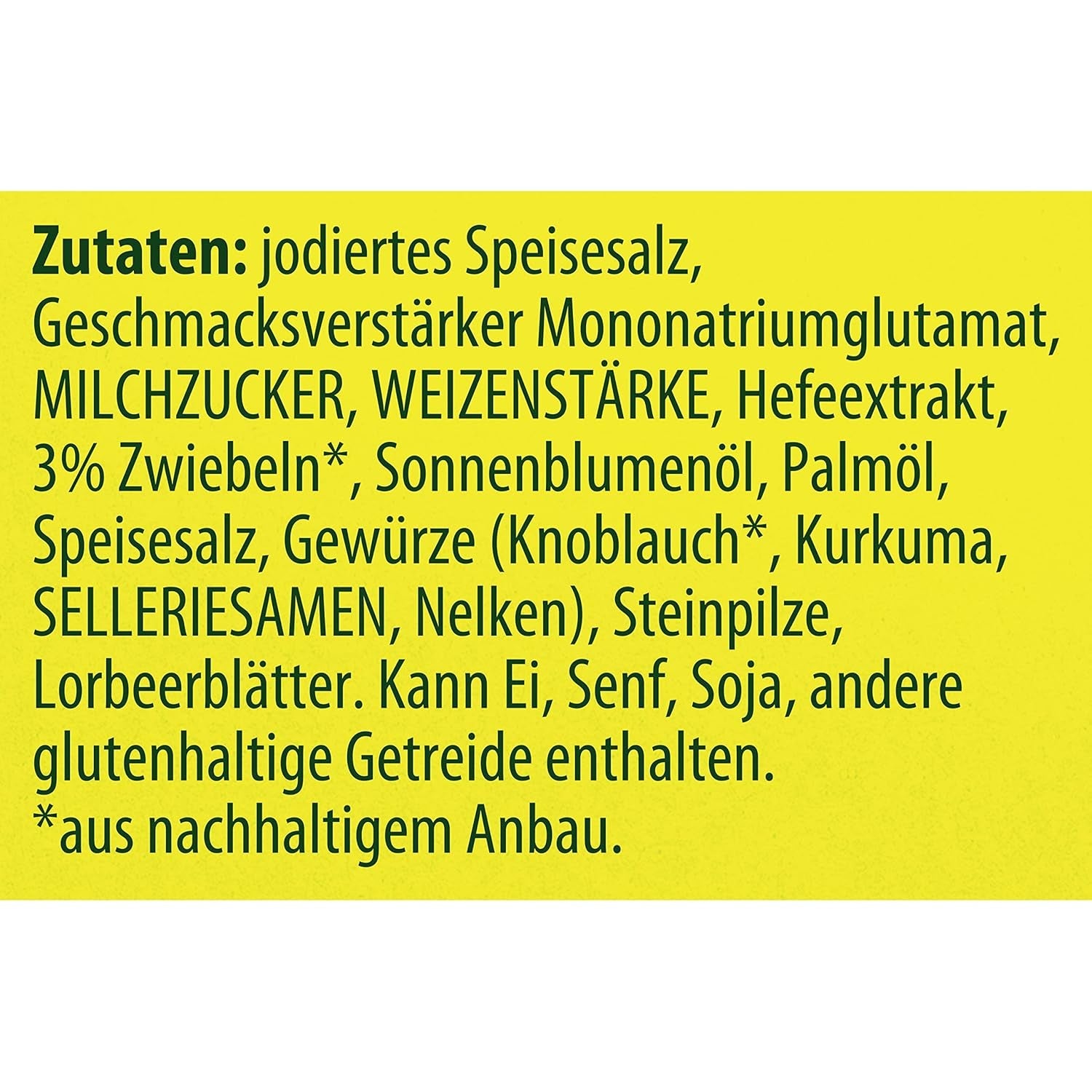 Knorr Würzmittel Nachfüllpackung Aromat Gewürzmischung zum Verfeinern von Speisen für schnelle Gerichte 100 g 1 Stück