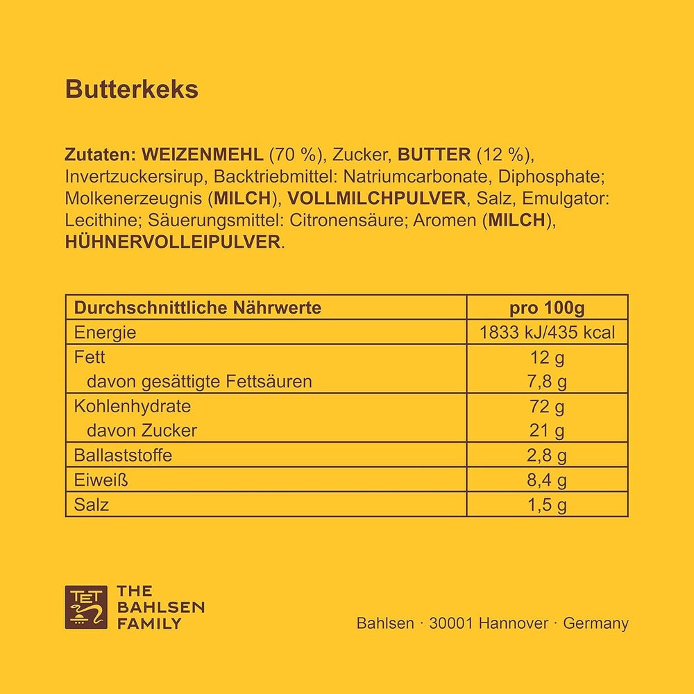 Biscuiți cu unt LEIBNIZ Original - Pachet mare de 3 biscuiți cu unt ambalați individual (96 x 15 g)