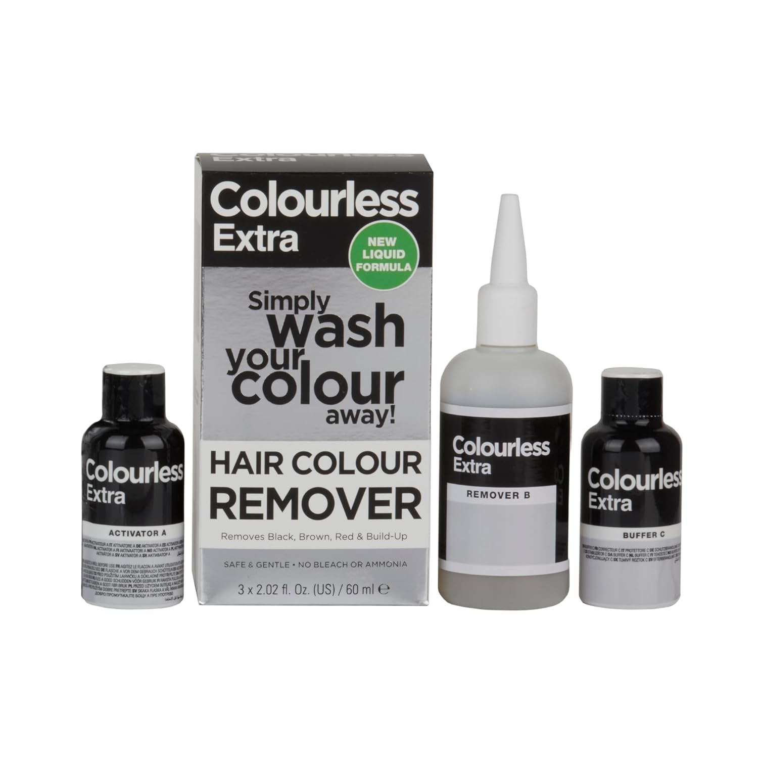 Decolorant pentru păr Max Effect, 1 buc Vopsea pentru par Naty Shop