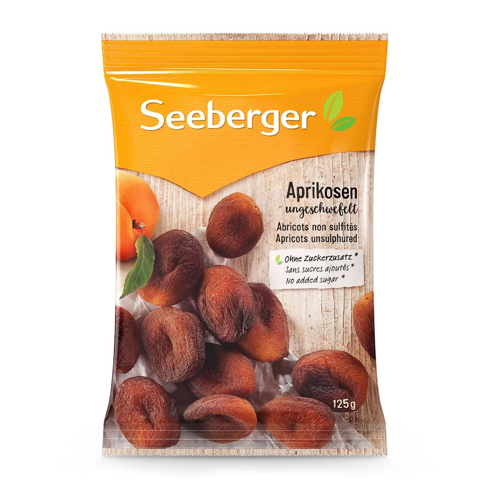 Seeberger Caise uscate netratate, cu aromă dulce-fructată - fără zahăr adăugat, 13 x 125 grame Produse deshidratate Naty Shop 125 grame