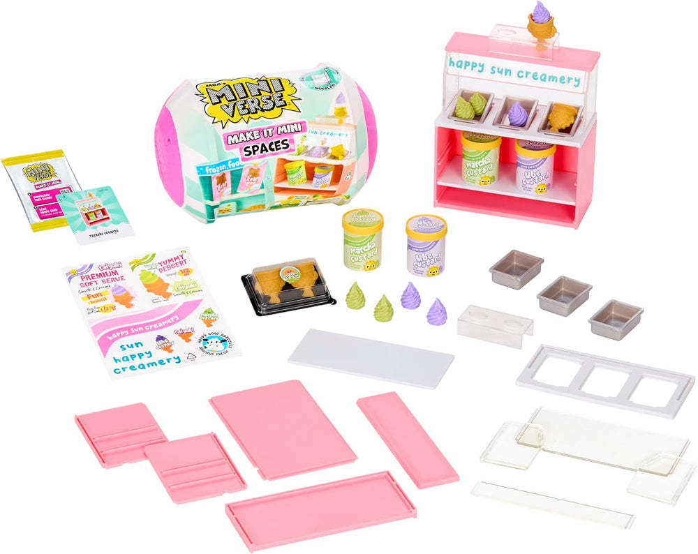 MGA's Miniverse Make It Mini Spaces Greenhouse – BAU-Set, Individuell Gestalten, Bastelei, Für Sammler & Kinder ab 8 Jahren