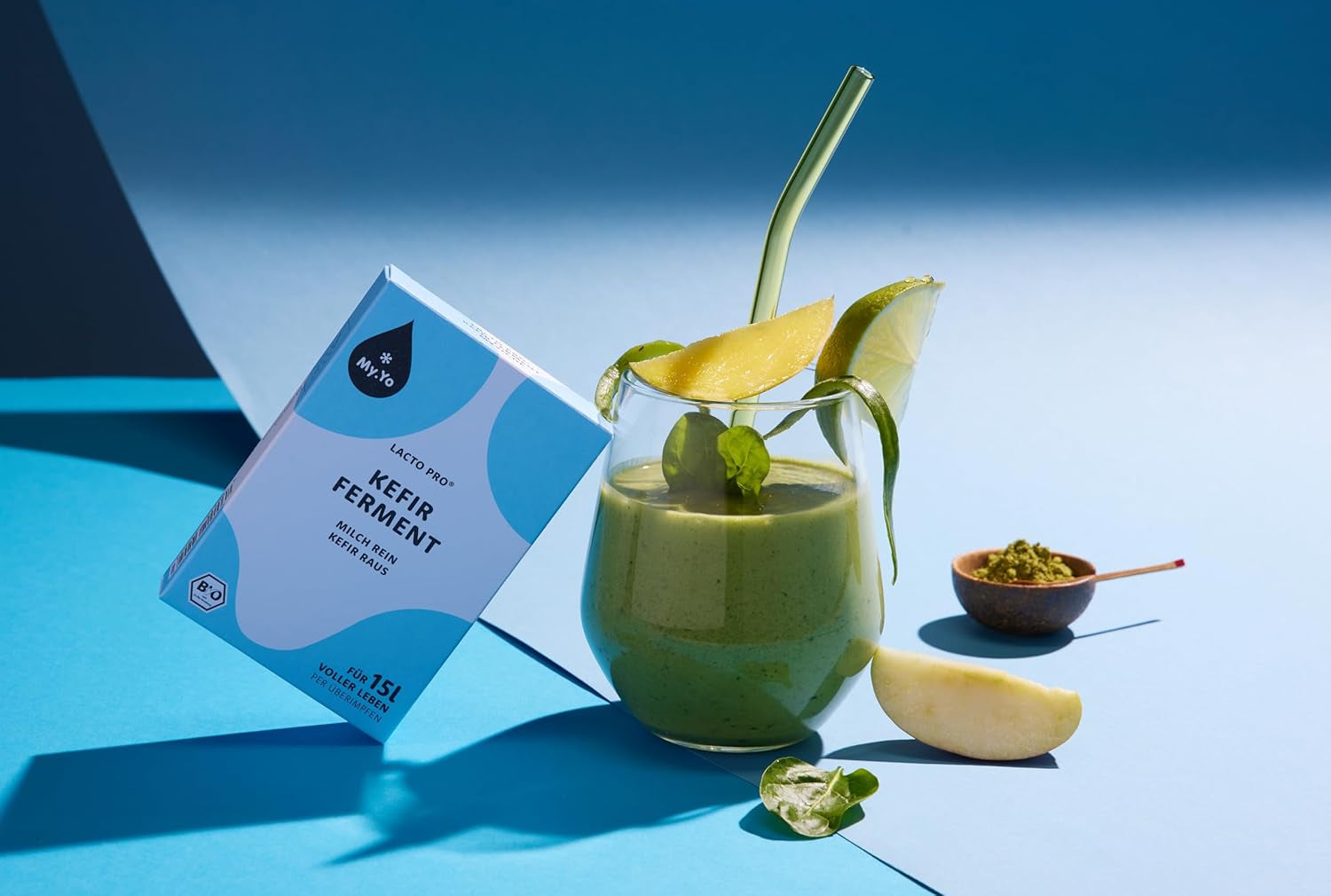 Bio Kefirferment Lacto Pro – 6x5 g – Starterkulturen für 30 L selbstgemachten Kefir – ohne Pilz – DE-ÖKO-013 zertifiziert