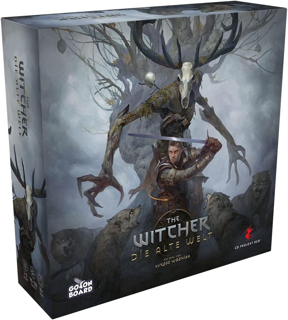 Go on Board, The Witcher: The Old World – Vrăjitoare și Vrăjitori, Expansiune, Joc pentru experți, Joc de societate, 1-5 jucători, Vârste 14+, 90-150 de minute, Germană