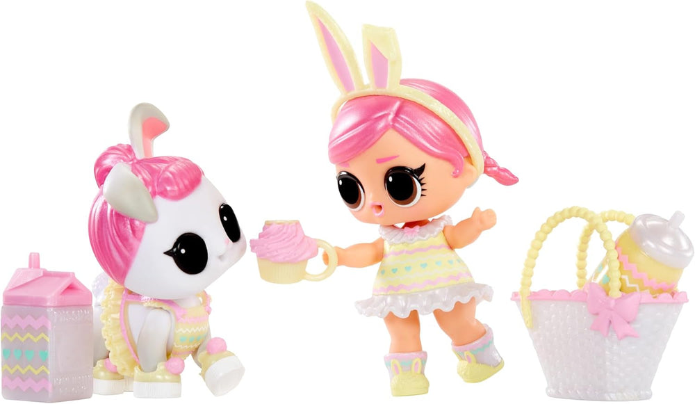 L.O.L. Surprise! Pastel Party Hops Tot - 1 Special Edition Puppe mit 6 Überraschungen, Inklusive Zauberhafter Frühlingshafter Mode und Accessoires, Zwei Puppen zum Sammeln, für Kinder ab 4 Jahren