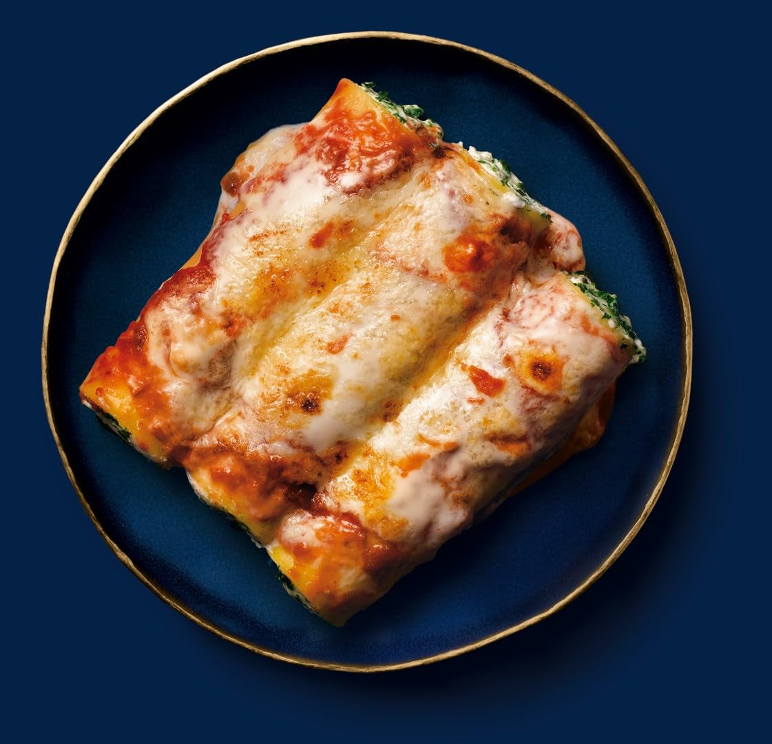 Barilla Collezione Cannelloni Paste din grâu dur de înaltă calitate, întotdeauna al dente, pachet de 12 (12 x 250 g)