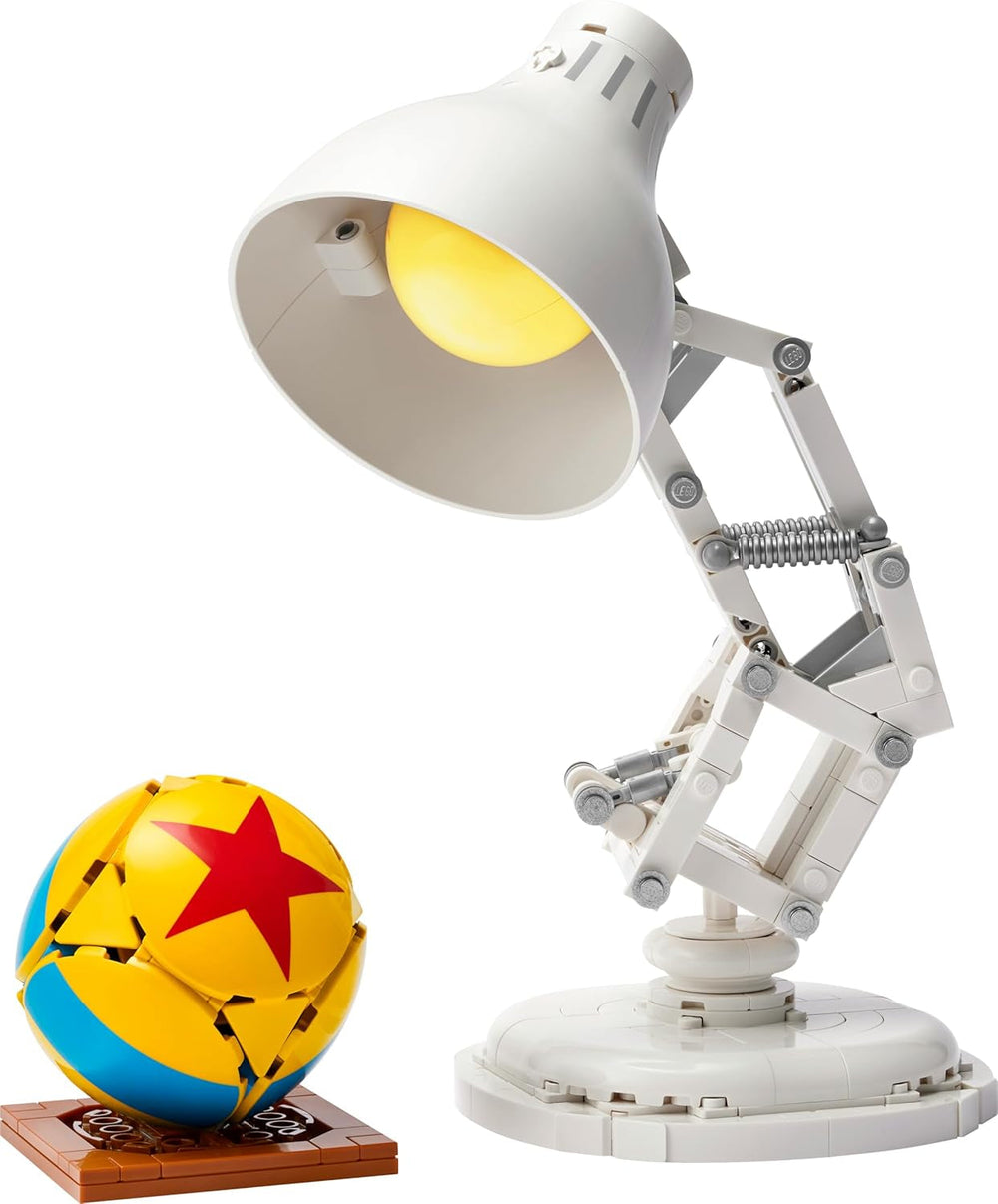 LEGO Ideas | Disney Pixar Set - Modellbau für Erwachsene - 3D Puzzle mit versteckten Filmreferenzen - DIY Schreibtisch Deko - Geschenkidee zum Vatertag für Sammler - 21357