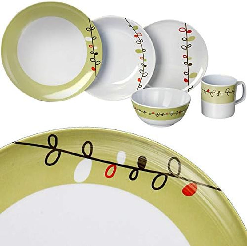 Set de veselă din melamină, design Esprit