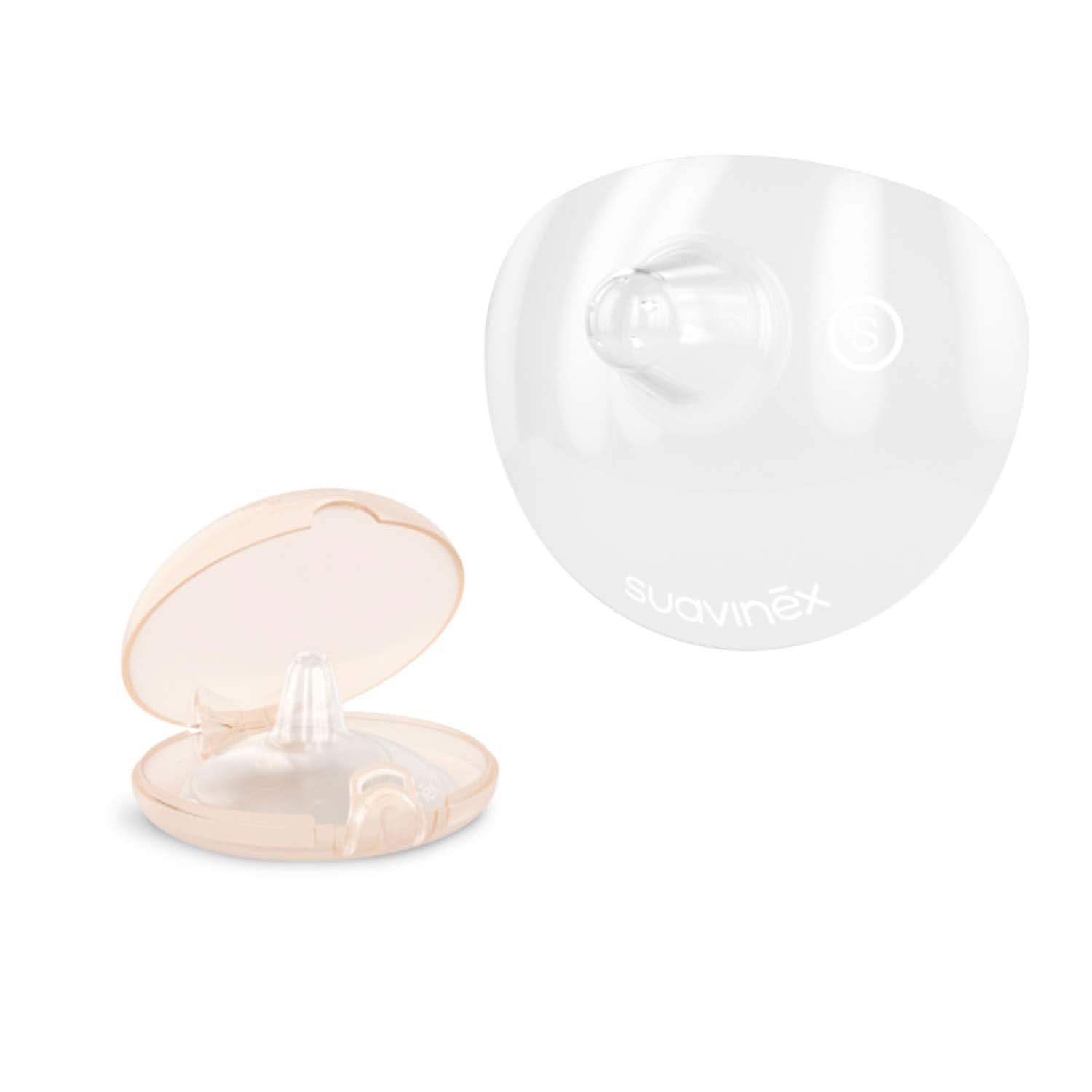 Suavinex Brustpolster Aus Silikon, Größe S, 2 Stück Accesorii Hrana si Alaptare Bebe Naty Shop