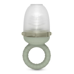 Ronțăitorul Suavinex pentru bebeluși, protecție anti-sufocare, calitate alimentară, silicon, cu capac, ușor de curățat, potrivit pentru mașina de spălat vase și congelator, calmează gingiile, de la 6 luni, verde